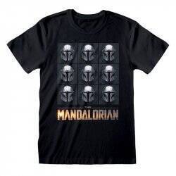 Star Wars The Mandalorian T-Shirt Mando Helmets (S)