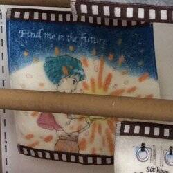 Le Château ambulant serviette de toilette mains Hauru