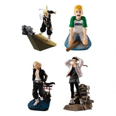 Tokyo Revengers Petitrama Series assortiment trading figures Toman Heroic Scenes 8 cm (4)