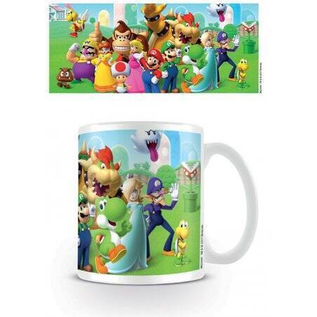 NINTENDO - Mug - 300 ml - Super Mario Mushroom Kingdom