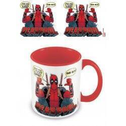 Deadpool mug Coloured Inner 2 Thumbs