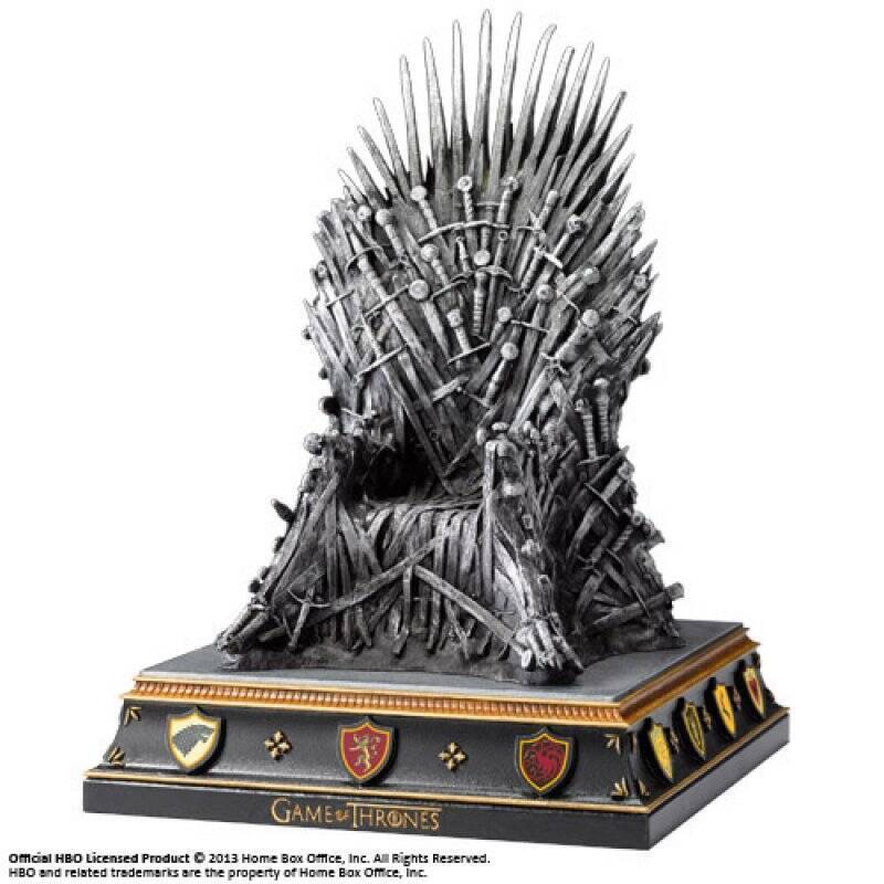 Game of Thrones serre-livre Le Trône 19 cm
