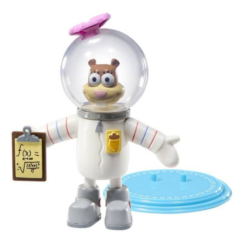 Bob l´éponge figurine flexible Bendyfigs Sandy Cheeks 16 cm