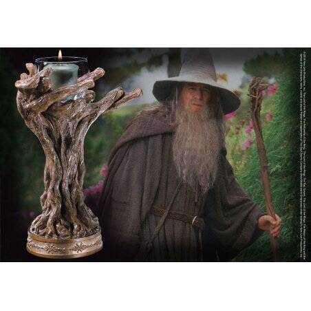Le Seigneur des Anneaux bougeoir bâton de Gandalf le gris 23 cm