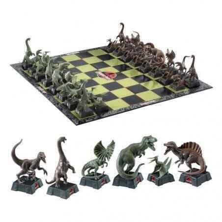 Jurassic Park jeu d´échecs Dinosaurs