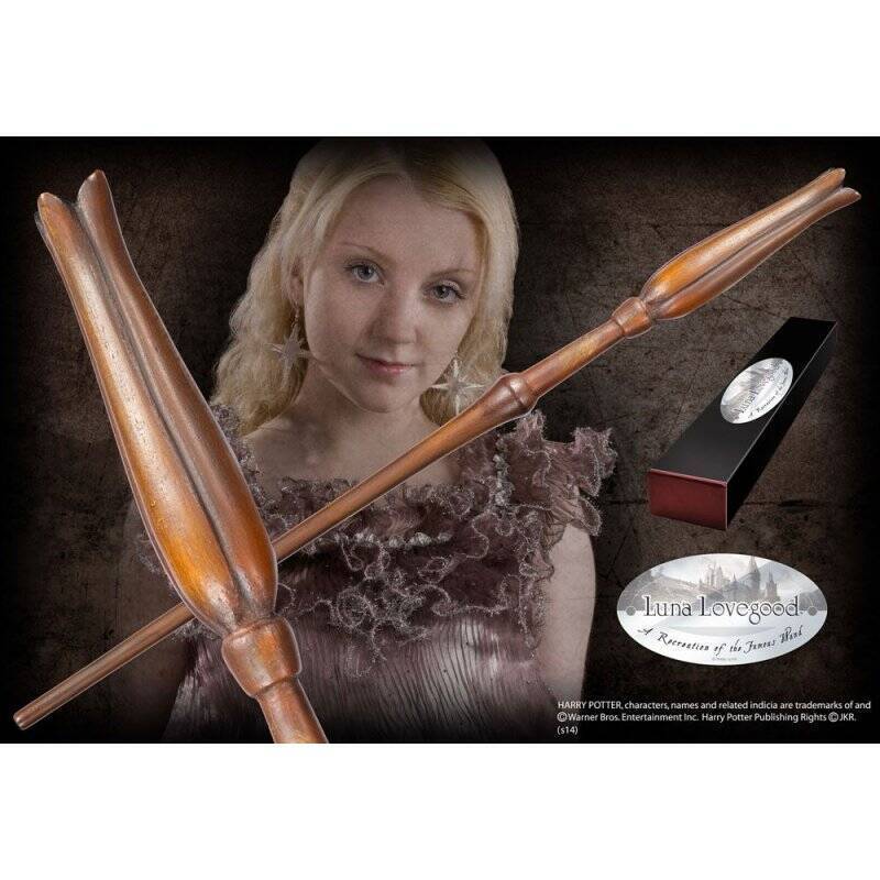 Harry Potter réplique baguette de Luna Lovegood (édition personnage)