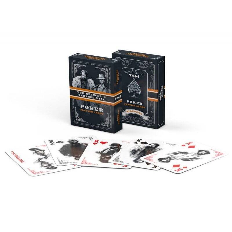 Bud Spencer & Terence Hill jeu de cartes de poker Western