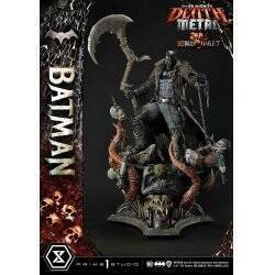Dark Knights: Metal statuette 1/3 Death Metal Batman Deluxe Bonus Ver. 105 cm