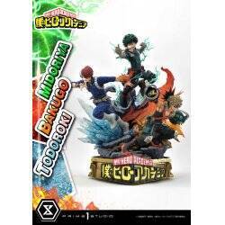 My Hero Academia statuette Midoriya, Bakugo & Todoroki 69 cm