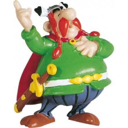 Astérix figurine Abraracourcix le chef 6 cm