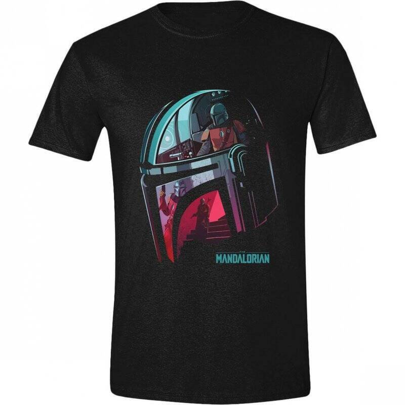 Star Wars The Mandalorian T-Shirt Reflection (XXL)