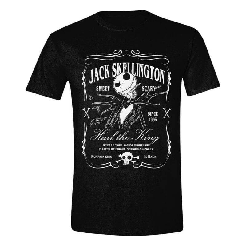 Disney The Nightmare Before Christmas T-Shirt Jack Skellington Label (M)