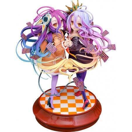 No Game No Life statuette 1/7 Shiro & Schwi 22 cm