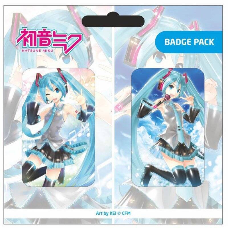 Hatsune Miku pack 2 pin's Set A