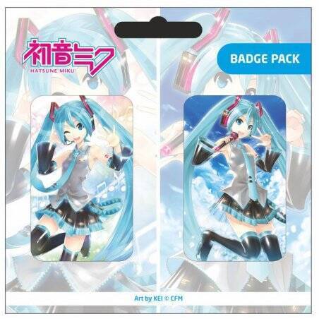 Hatsune Miku pack 2 pin's Set A