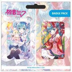 Hatsune Miku pack 2 pin's Set B