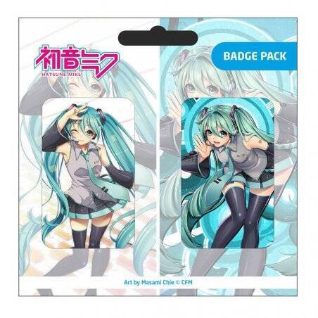 Hatsune Miku pack 2 pin's Set D