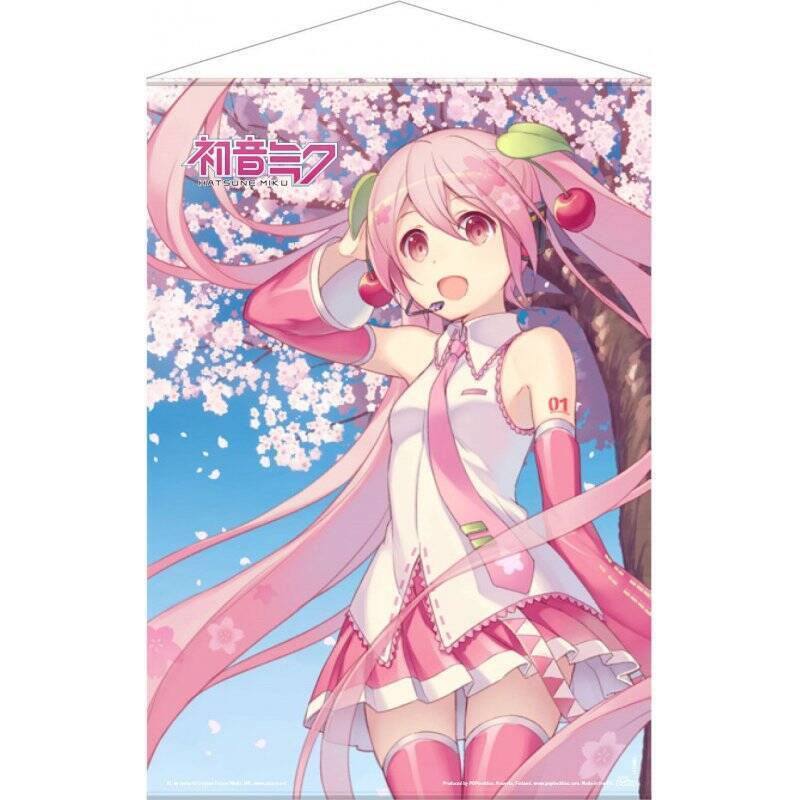 Hatsune Miku wallscroll Cherry Blossom 50 x 70 cm