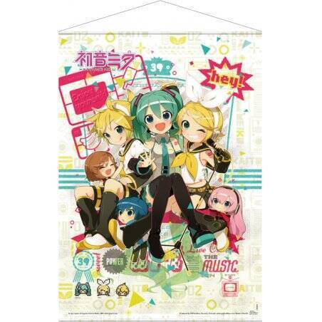 Vocaloid wallscroll Hey! Piapro Characters 50 x 70 cm