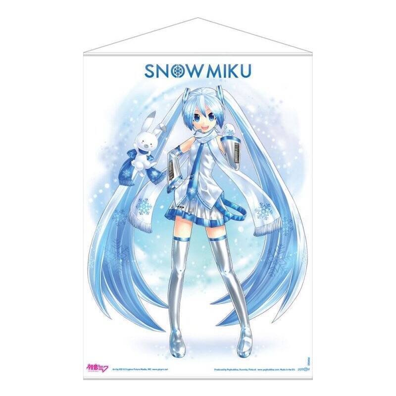 Hatsune Miku wallscroll Snow Miku 50 x 70 cm
