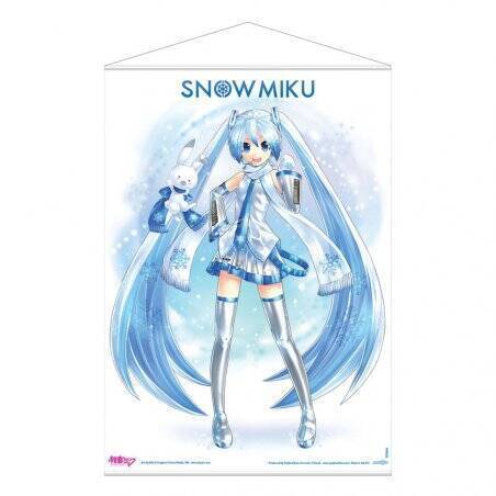 Hatsune Miku wallscroll Snow Miku 50 x 70 cm