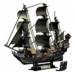 Pirates des Caraïbes : La Vengeance de Salazar puzzle 3D Black Pearl LED Edition