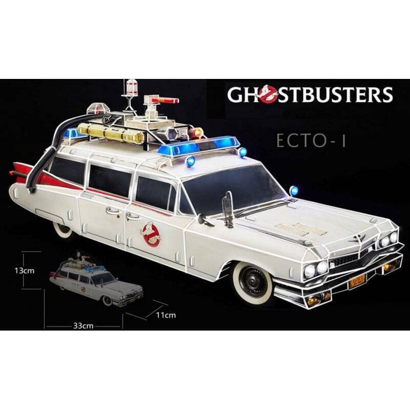 Ghostbusters puzzle 3D Ecto-1