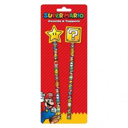 Super Mario set papeterie 2 pièces