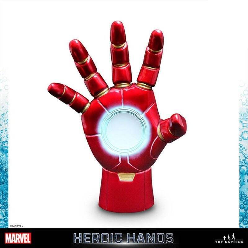 Marvel Heroic Hands statue 1/1  2A Iron Man 23 cm