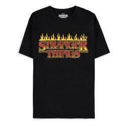 Stranger Things T-Shirt Fire Logo (M)
