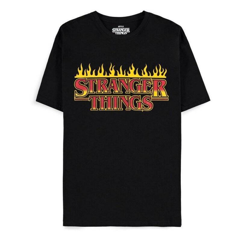Stranger Things T-Shirt Fire Logo (M)