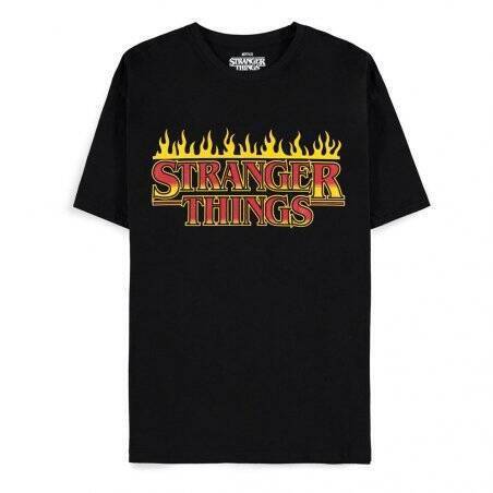 Stranger Things T-Shirt Fire Logo (M)
