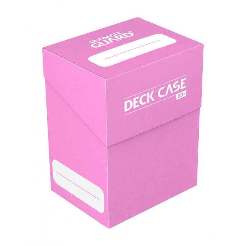 Ultimate Guard boîte pour cartes Deck Case 80+ taille standard Rose