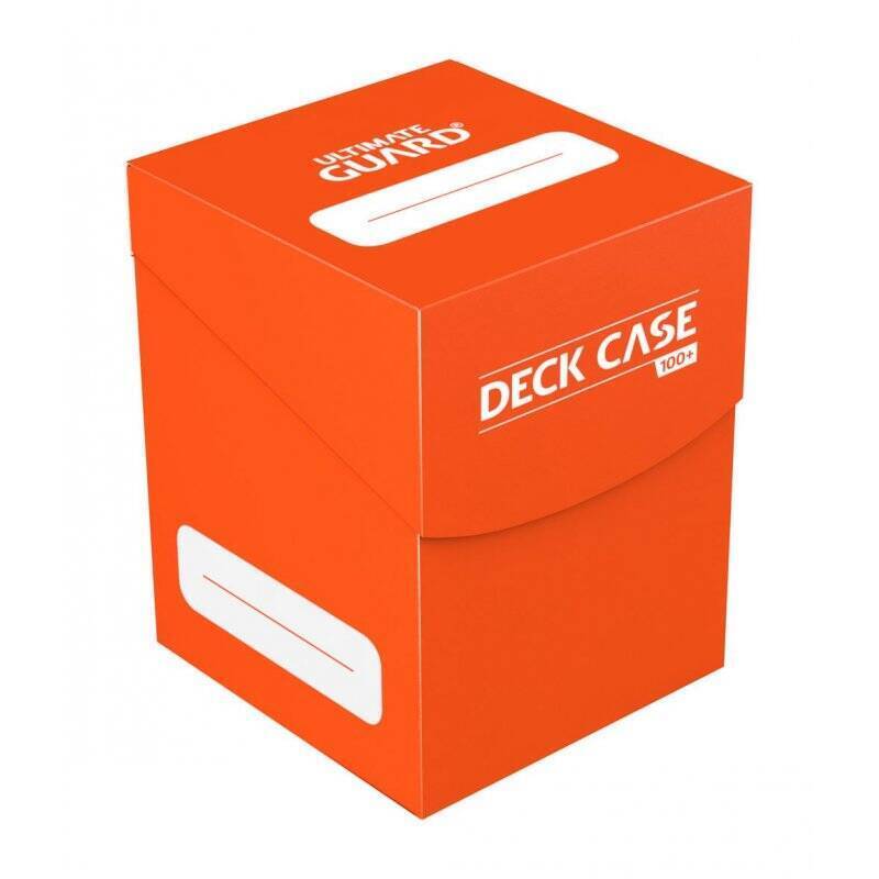 Ultimate Guard boîte pour cartes Deck Case 100+ taille standard Orange