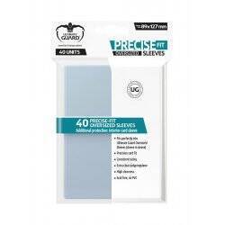 Ultimate Guard 40 pochettes Precise-Fit Sleeves taille Oversized Transparent