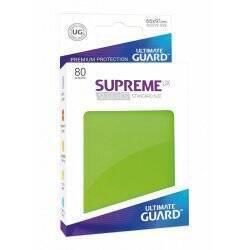 Ultimate Guard 80 pochettes Supreme UX Sleeves taille standard Vert Clair