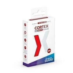 Ultimate Guard 60 pochettes Cortex Sleeves format japonais Rouge Mat