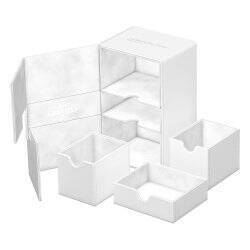 Ultimate Guard Twin Flip`n`Tray 160+ XenoSkin Monocolor Blanc