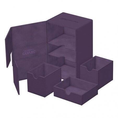 Ultimate Guard Twin Flip`n`Tray 160+ XenoSkin Monocolor Violet