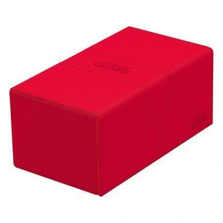 Ultimate Guard Twin Flip`n`Tray 200+ XenoSkin Monocolor Rouge
