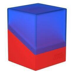 Ultimate Guard Boulder Deck Case 100+ SYNERGY Bleu/Rouge