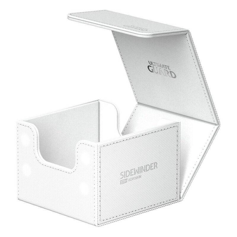Ultimate Guard Sidewinder 133+ XenoSkin Monocolor Blanc