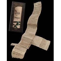 Le Hobbit réplique mini Contrat de Bilbon