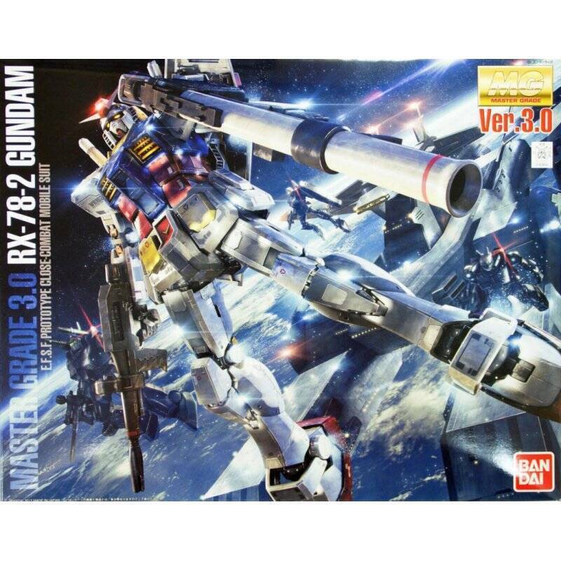 Figurine Bandai compatible Gundam RX-78-2 V3.0 Gunpla MG (1/100)