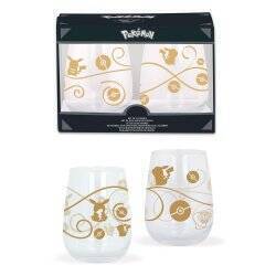 Pokemon packs 2 verres Crystal (carton de 6)