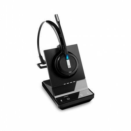 EPOS IMPACT SDW 5013, Einseitiges kabelloses DECT-Headset Noise Cancelling-System mit zwei Mikrofonen, Optimiert für UC