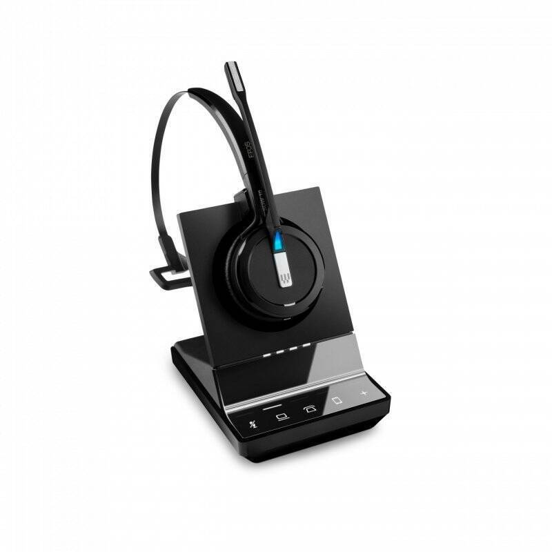 EPOS IMPACT SDW 5015, Einseitiges kabelloses DECT-Headset Dual-Konnektivität, Noise Cancelling-System, Optimiert für U