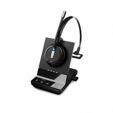 EPOS IMPACT SDW 5016, Einseitiges kabelloses DECT-Headset Triple-Konnektivität, Noise Cancelling-System, Optimiert für