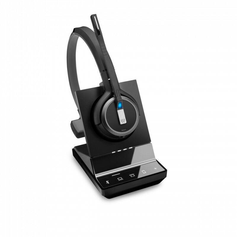 EPOS IMPACT SDW 5036, Einseitiges kabelloses DECT-Headset Triple-Konnektivität, Noise Cancelling-System, Optimiert für