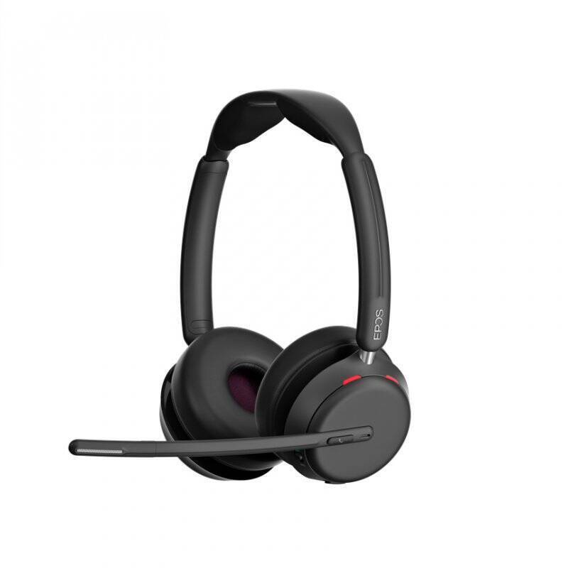 EPOS IMPACT 1060T ANC, Beidseitiges Bluetooth-Headset Hybrides adaptives Active Noise Cancellation (ANC), MS Teams zerti